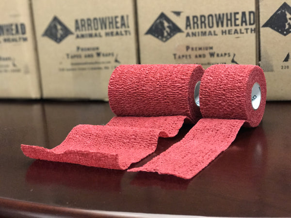Arrow-Vet Co, Arrow Vet CO Chew Prevention | No-Chew Cohesive Veterinary Wrap, Mini-Pack, Case | Arrowhead Animal Health